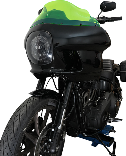 KLOCK WERKS Kolor Flare™ Windshield - 9" - Green Ice - FXRP KWW-02-0610