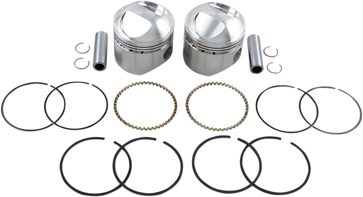 WISECO Piston Kit - .060 - 1948-1980 - Big Twin High-Performance K1611