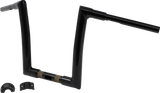 TODD'S CYCLE Handlebar - 1-1/2" Strip - Road Glide - 12" - Gloss Black 0601-5731