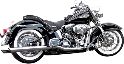 BASSANI XHAUST Chrome Mufflers - Slash-Up 31117B