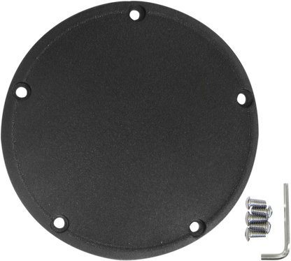 DRAG SPECIALTIES Derby Cover - Wrinkle Black 33-0054WB