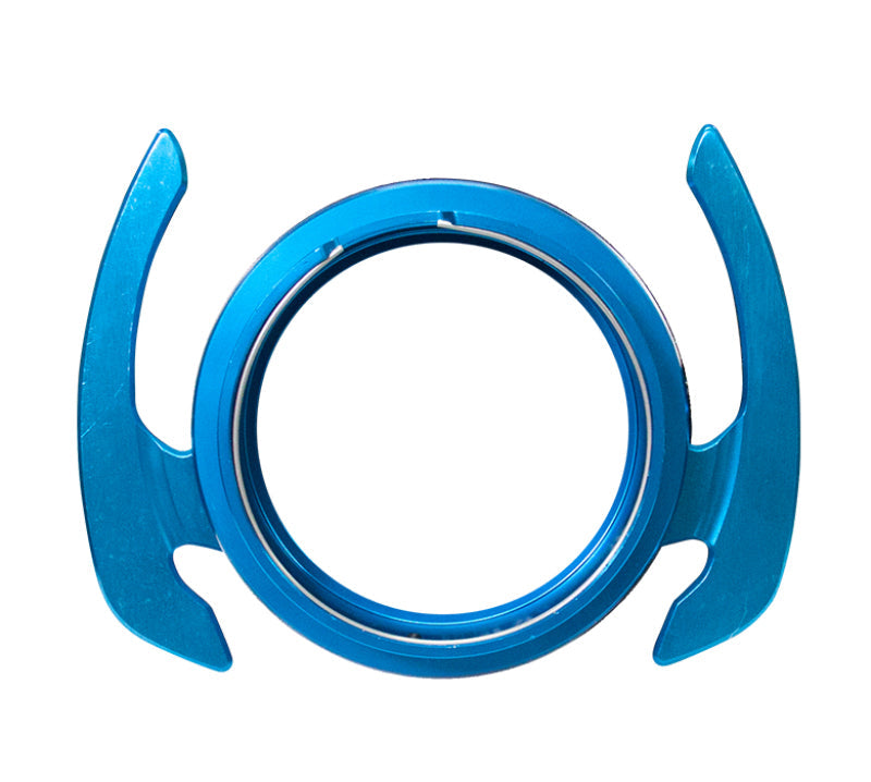 NRG Quick Release Kit Gen 4.0 - Blue Body / Blue Ring w/ Handles SRK-700BL