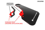Rally Armor 18-22 Subaru Crosstrek Lift/AT Black UR Mud Flap w/ Grey Logo MF46-LTUR-BLK/GRY