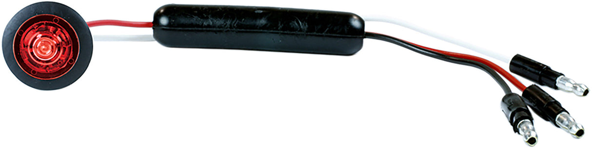 GROTE Micronova Rnd Led Red W/Grommet Slim 49362