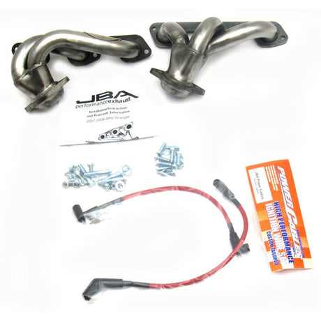 JBA 07-11 Jeep 3.8L V6 1-1/2in Primary Raw 409SS Cat4Ward Header 1528S