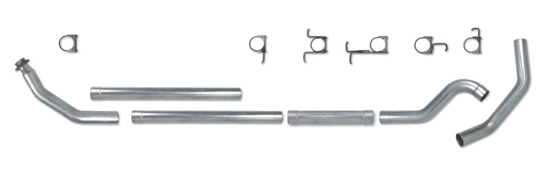 Diamond Eye KIT 4in TB MFLR RPLCMENT PIPE SGL AL: 98.5 - 02 DODGE CUMMINS 5.9L K4212A-RP