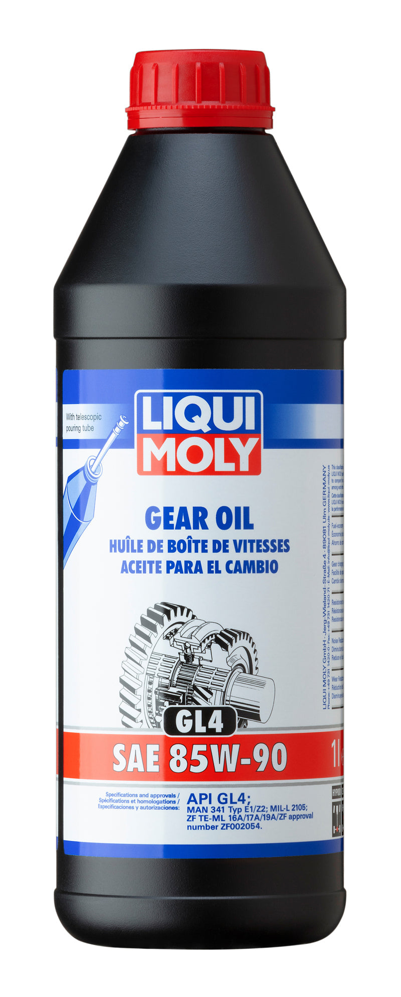 LIQUI MOLY 1L Gear Oil (GL4) SAE 85W90 20016