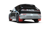 Rally Armor 2022 Hyundai Ioniq 5 Red Mud Flap w/ Black Logo MF87-UR-RD-BLK