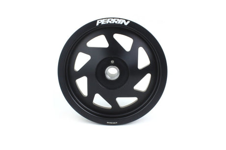Perrin 2022 BRZ/86 / 19-22 Subaru WRX Lightweight Crank Pulley (FA/FB Eng w/Small Hub) - Black PSP-ENG-106BK