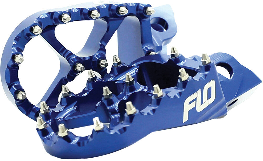 FLO MOTORSPORTS Pro Series Foot Pegs Blue FPEG-795-4BLU
