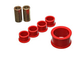 Energy Suspension 02-09 Nissan 350Z / 03-07 Infiniti G35 Coupe Red Rack and Pinion Bushing Set 7.10105R