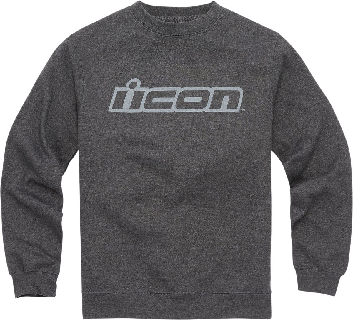 ICON ICON Slant™ Crewneck Sweatshirt - Charcoal - Medium 3050-5837