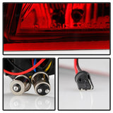 Xtune Porsche 911 996 ( Non 4S. Turbo. GT3 ) 99-04 LED Tail Lights Red Clear ALT-ON-P99699-LED-RC 5013132