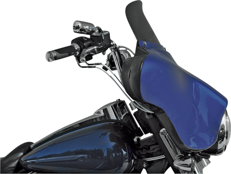 WIND VEST Windshield - Dark Smoke - 8" - FLHT/X 61-8040