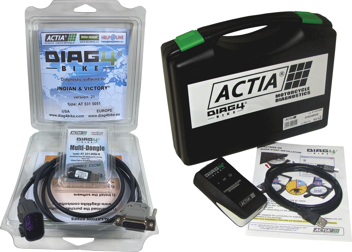 DIAG4 BIKE Serial Diagnostic System Voltmeter Module AT 540 5005