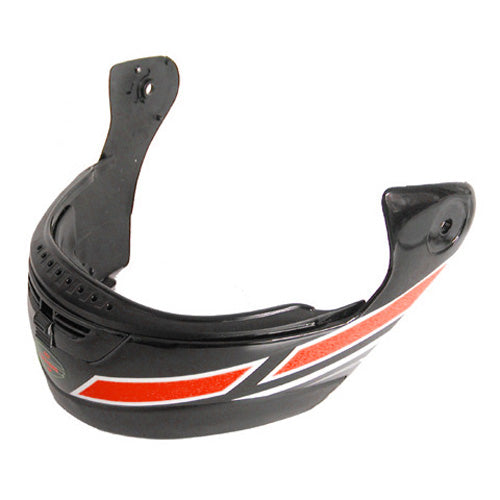 Zeus Liftech 508s - Replacement Chin Bar - Thunder Red 94526