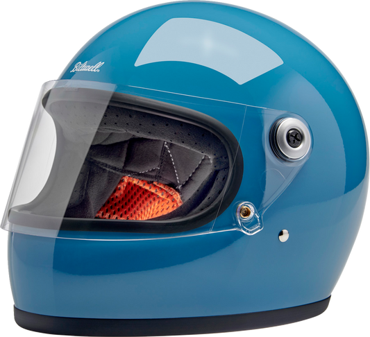 BILTWELL Gringo S Helmet - Gloss Dove Blue - Small 1003-165-502