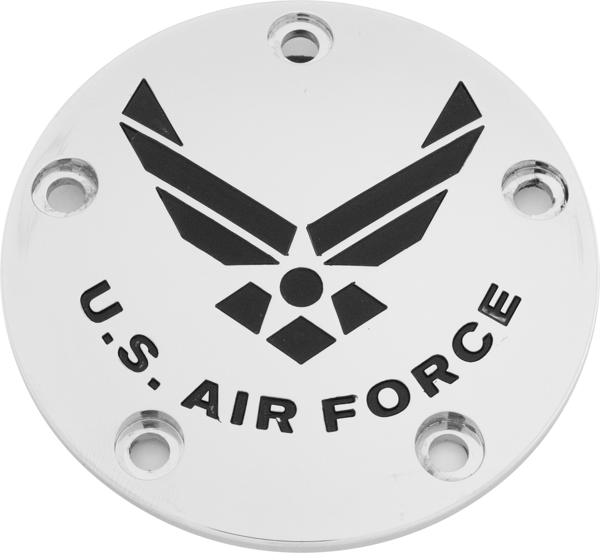 CUSTOM ENGRAVING Tc Timer Cover Air Force Chrome AIRF04-04