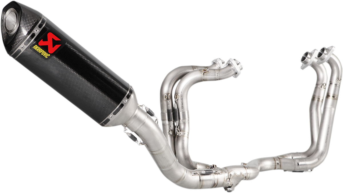 Escape AKRAPOVIC Evolution - Titanio/Fibra de Carbono RSV4 RR / RF / Tuono V4 1100 RR / Factory S-A10E8-RC 1810-2298 