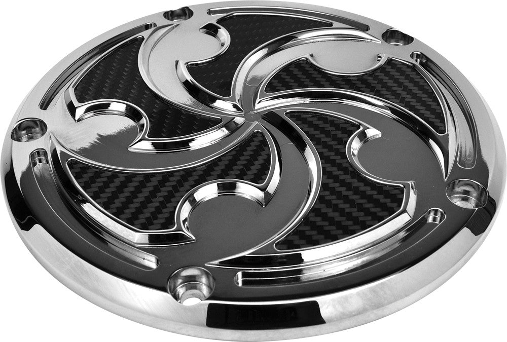 PREC. BILLET Derby Cover Assassin Car (Chrome) ASN-230-5H-CHR