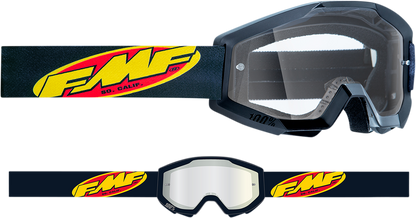 FMF Youth PowerCore Goggles - Core - Black - Clear F-50054-00002 2601-3017