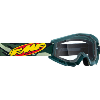 Gafas FMF PowerCore - Asalto - Camuflaje - Transparente F-50050-00001 2601-3006 