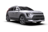 Rally Armor 2023 Kia Niro SG2 Black UR Mud Flap Dark Grey Logo MF21-UR-BLK-DGRY