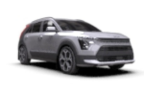 Rally Armor 2023 Kia Niro SG2 Black UR Mud Flap Dark Grey Logo MF21-UR-BLK-DGRY