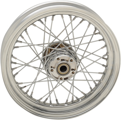 DRAG SPECIALTIES Rear Wheel - Single Disc/No ABS - Chrome - 16"x3.00" - '08+ XL 64414A