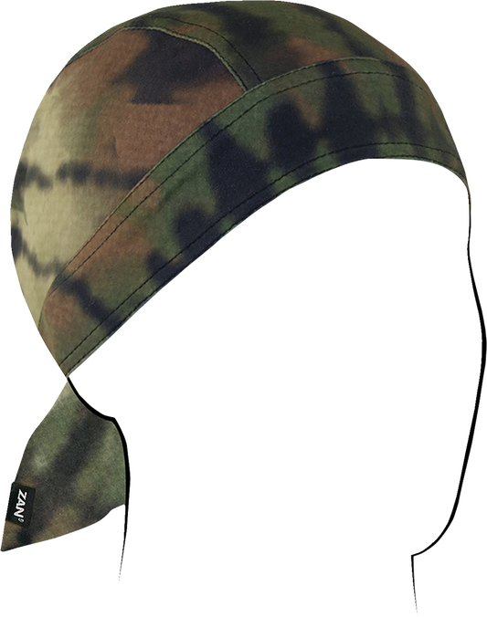 ZAN HEADGEAR Flydanna SportFlex - Woodland Camo Tie Dye ZL606