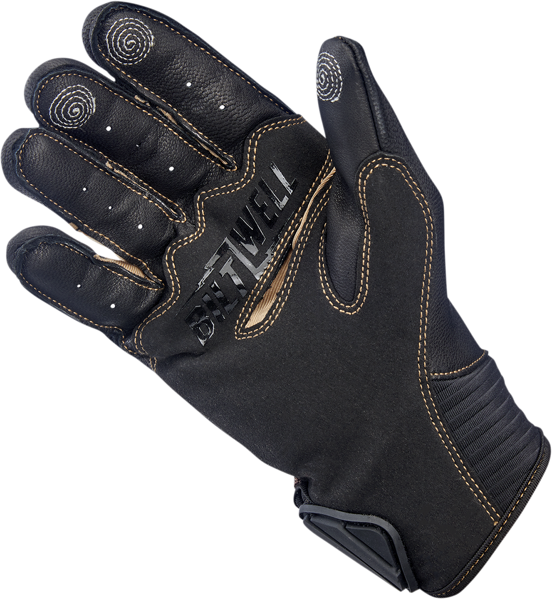 BILTWELL Bridgeport Gloves - Chocolate - Medium 1509-0201-303