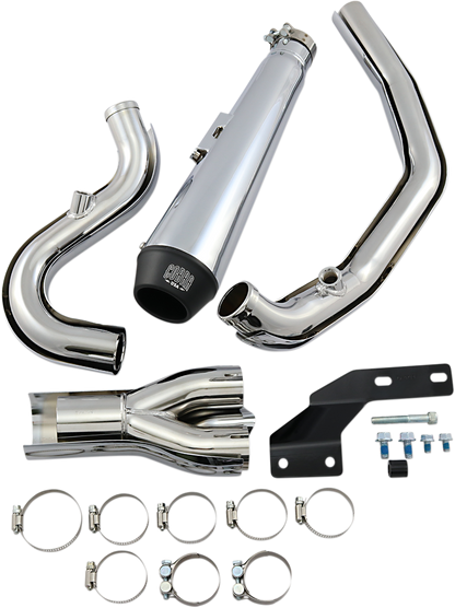 COBRA El Diablo Exhaust - Chrome - '07-'11 Softail 6484