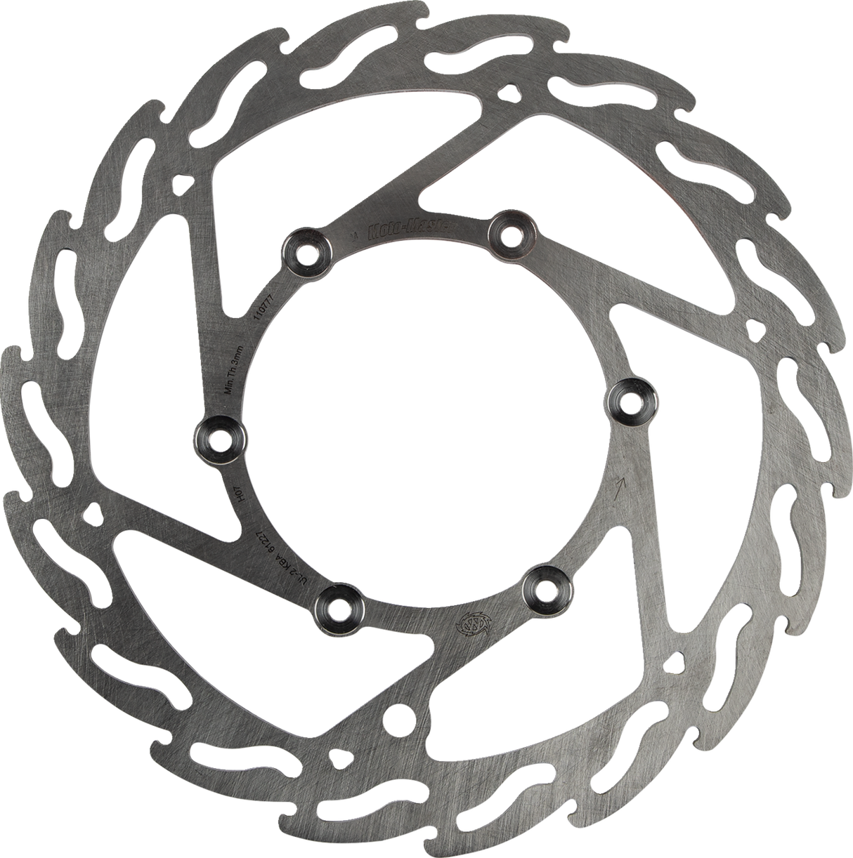 MOTO-MASTER Brake Rotor - Front - Flame 110777-PU