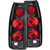 ANZO 1999-2000 Cadillac Escalade Taillights Dark Smoke 3D Style 211154
