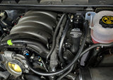 J&amp;L 19-24 Chevrolet Silverado/GMC Sierra 1500 5.3L V8 Driver Side Oil Separator 3.0 - Black Anod 3086D-B