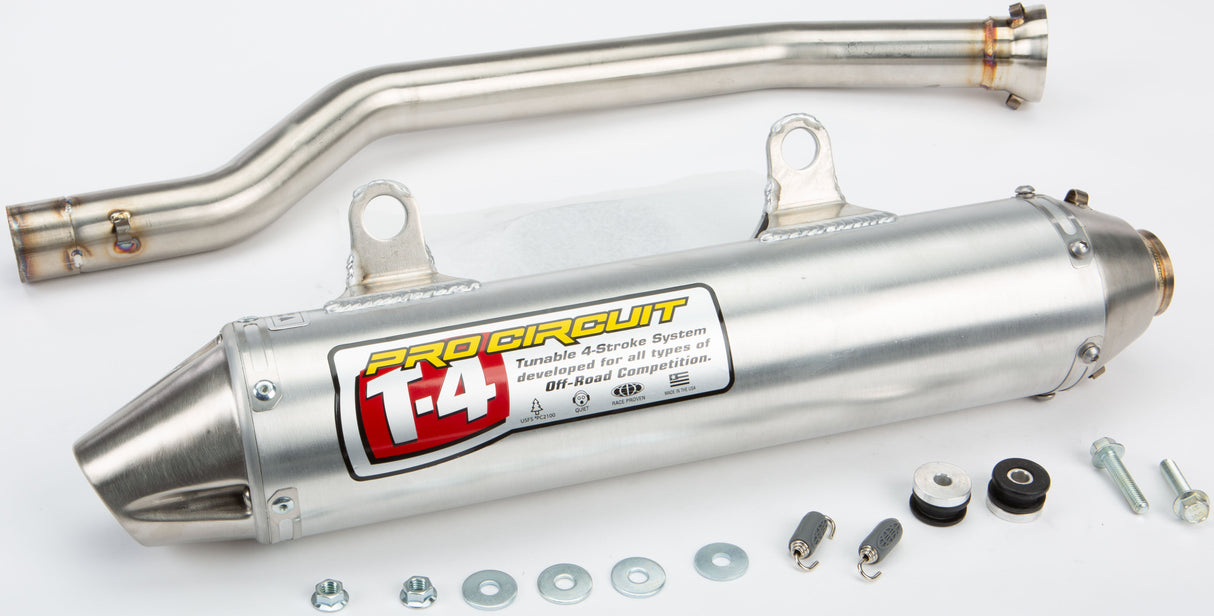 PRO CIRCUIT T-4 Exhaust System W/Spark Arrestor 4QP06700