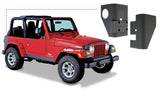 Bushwacker 97-06 Jeep Wrangler Trail Armor Rear Corners - Black 14001