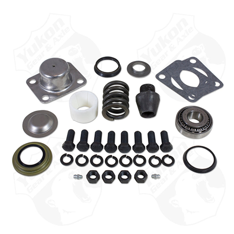 Yukon Gear Rplcmnt King-Pin Kit For Dana 60(1) Side (Pin/Bushing /Seals /Bearings /Spring /Cap)