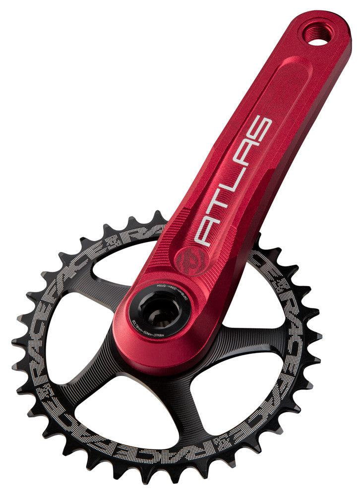 RACE FACE Atlas Cinch Cranks 165mm Red CK16A83A165RED