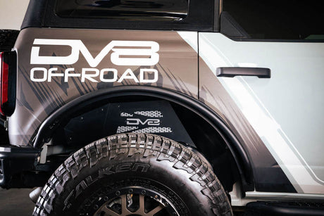 DV8 Offroad 21-22 Ford Bronco Rear Inner Fender Liners INFEND-05RB