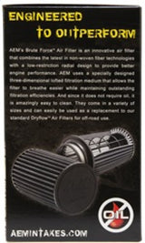 AEM Dryflow 3.5in. X 7in. Round Tapered Air Filter 21-2047BF