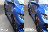 Perrin 17-18 Honda Civic Type R 64.1mm Hub 5x120 27mm Wheel Spacers (One Pair) PHP-WHL-027BK