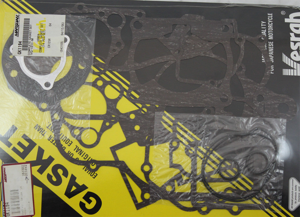 VESRAH Gskt Kit- Cr125r '04 Honda VG-1211-M