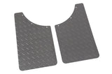 Deezee Universal Flaps Brite-Tread Universal 11x19 Notched (Txt Blk) DZ 1808TB