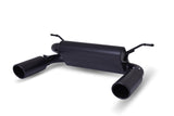 Gibson 18-22 Jeep Wrangler JL Rubicon 3.6L 2.5in Cat-Back Dual Split Exhaust - Black Elite (Ceramic) 617307-B