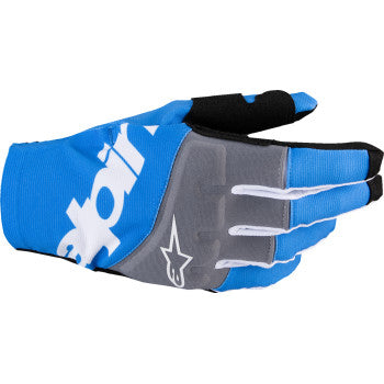 ALPINESTARS Techstar MX Gloves - Black/Blue - Large 3560125-17-L