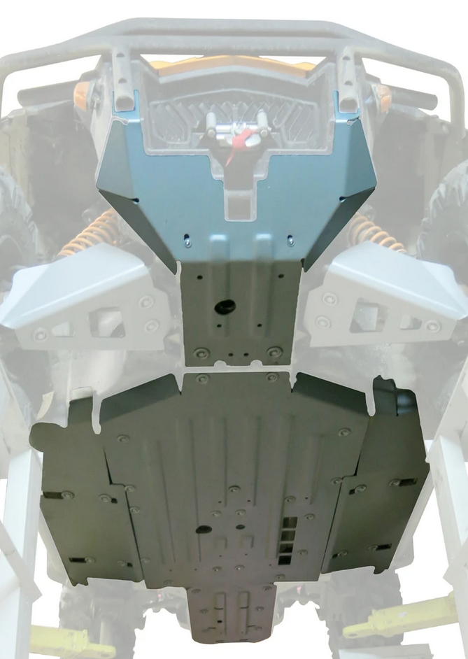 RIVAL POWERSPORTS USA Skid Plate Alloy Can 2444.7219.1