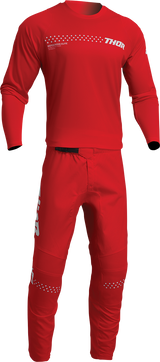 THOR Sector Minimal Jersey - Red - Small 2910-6431