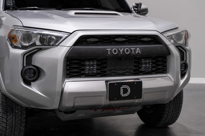 Diode Dynamics 14-23 Toyota 4Runner SS5 Stealth Grille LED 4-Pod Kit - Pro White Combo DD7544
