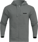 THOR Formula Zip-Up Fleece Sweatshirt - Heather Gunmetal - Medium 3050-6664